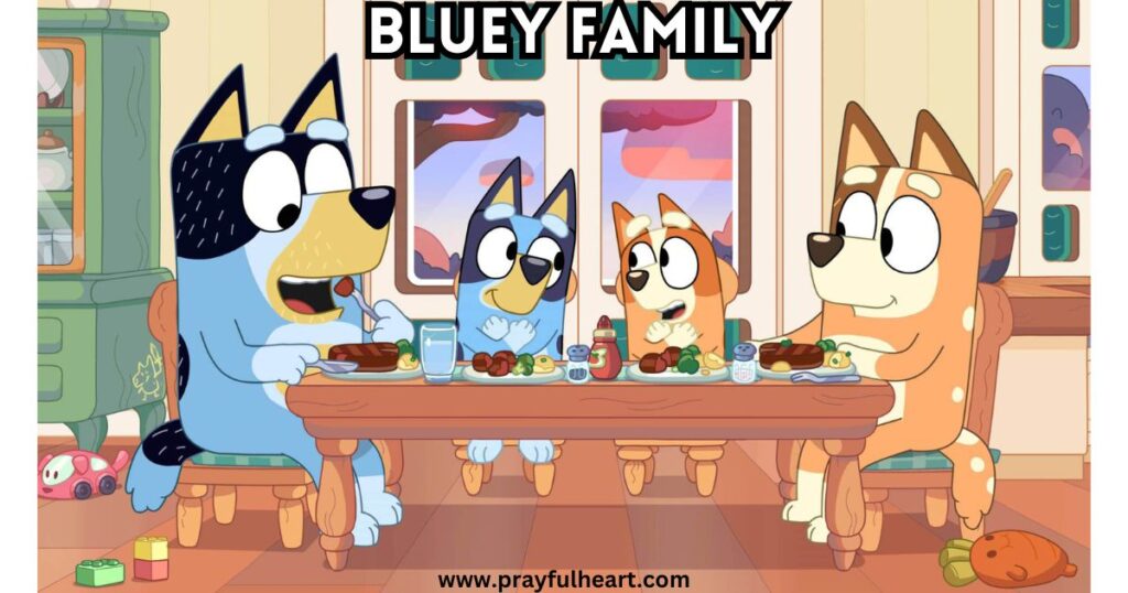 Bluey Dad Family