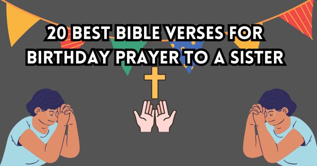 Birthday Prayer to a Sister