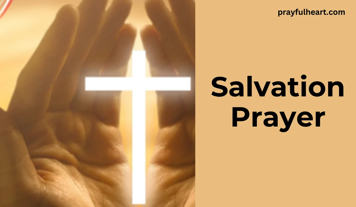 Salvation Prayer