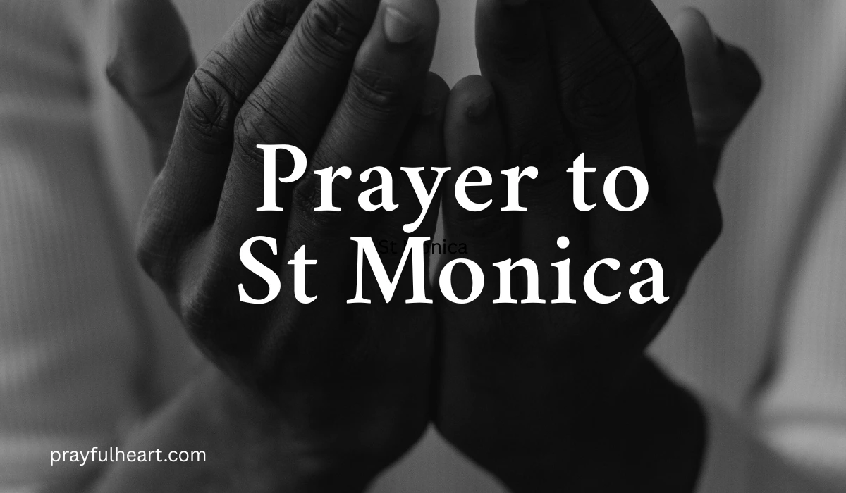Prayer to St Monica