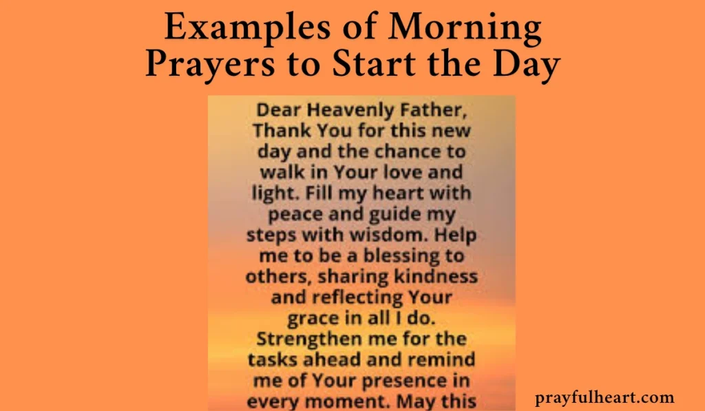 Morning Prayer To Start My Day Powerful Way To Each Morning