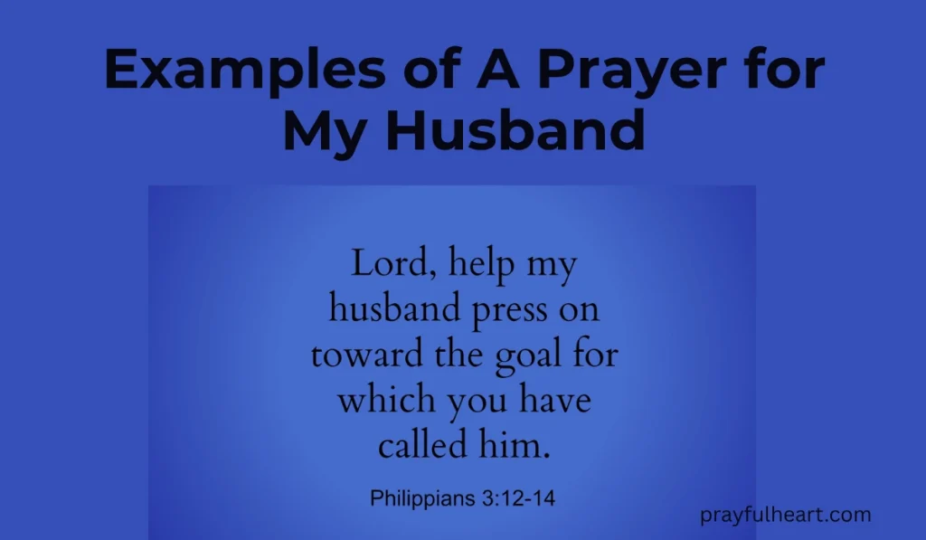 A Prayer for My Husband