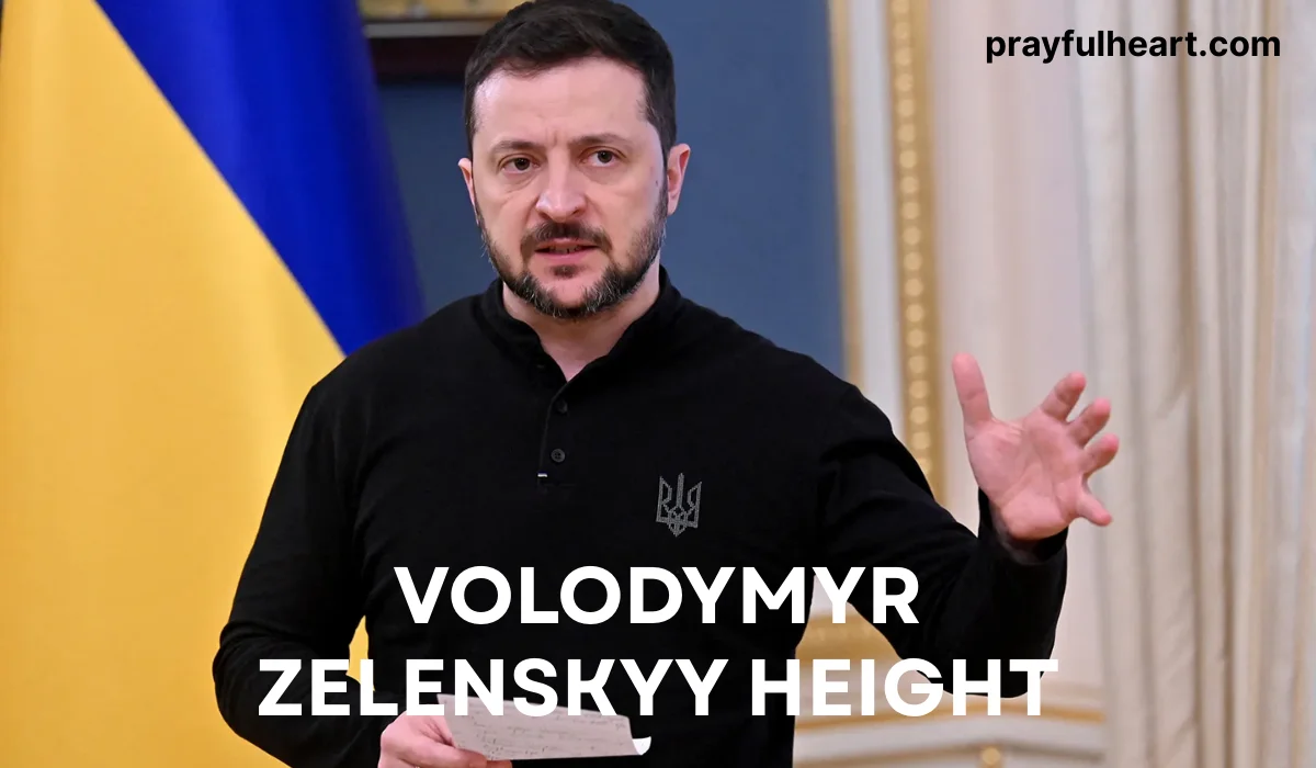 Volodymyr Zelenskyy Height