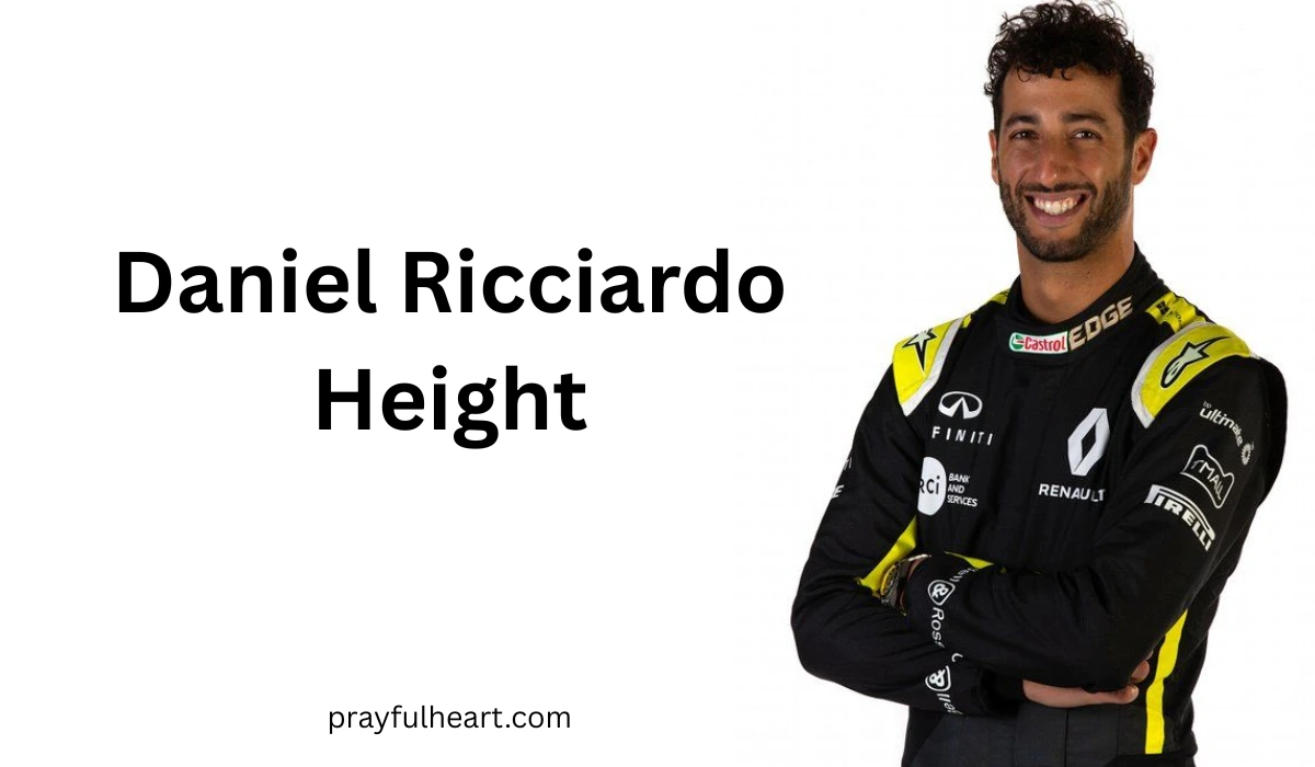 Daniel Ricciardo Height